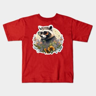 A Cool Racoon Kids T-Shirt